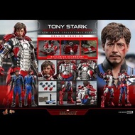 全新現貨 Hot Toys 1:6 MMS600 Iron Man 2 Tony Stark (Mark V Suit Up Version) Deluxe Version 豪華版 mms 600 mark 5
