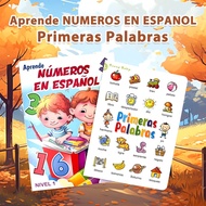 Spanish-A bestseller for Learning Children's vocabulary and number book set. books. Learning young c