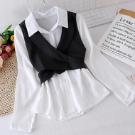 AURA FASHION- Baju kameja perempuan- Baju kameja perempuyan kekinian- Baju wanita lenganpanjang- Kem