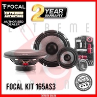 Focal Performance 165AS3 Access Series 6-1/2" 3-way Component Speaker System