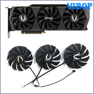 VIBOP 3pcs New for Zotac RTX 3070 3080 Ti 3090 Amp Holo GPU Cooler Replacement 88mm GA92S2U RTX3070 