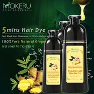 ❤ 1 FREE 1 ❤ 4 COLORS AVAIL - BLACK HAIR GINGER SHAMPOO ❤ MOKERU ❤ HEALTHY HAIR GROW ❤ HERBAL DYE