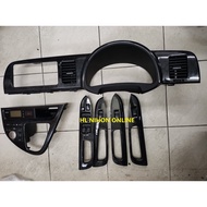 (USED)Toyota Wish Zne10 Ane10 Ane11 NFL Black Marble Panel Meter Panel + Air Cond Controller + Power