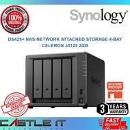 Synology DS425+ NAS Network Attached Storage 4-Bay Celeron J4125 2GB