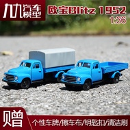 1: 36 welly welly Opal Blitz 1952 Truck Children's Toys Simulation Alloy Car Model