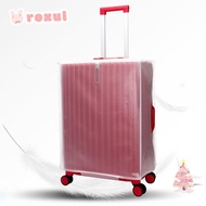 ROXUL Travel Luggage Cover, 16-28 Inch EVA Luggage Protector Cover,  Waterproof Dustproof Transparent Suitcase Protector Cover Luggage