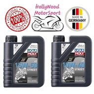 LIQUI MOLY 4T MINYAK HITAM 15W50 15W-50 15W 50 20W50 20W-50 20W 50 10W40 10W-40 10W 40 SEMI SYNTHETI