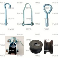 Fan Hook c/w Bolt & Nut/ J Hook Ceiling Fan Hook /Ceiling Mount Fan Hook Kipas Gantung)