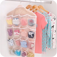 🇲🇾 (SHIP TODAY) Rak Hanger 16 Poket untuk Menyangkut Beg, Stokin, Barang Kecil 16 Pocket Hanger Rack