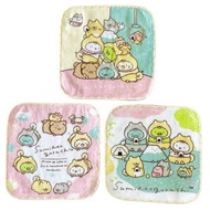 角落生物方巾/迷你手巾/手帕/小毛巾16x16cm（3條裝）