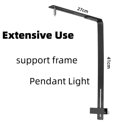 universal aquarium light stand bracket thickened aluminium alloy adjustable aquarium top holder 8mm