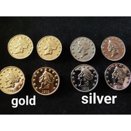 PIN BAJU TRADISIONAL SABAH BORNEO (SABAH TRADISIONAL PIN BROOCH COIN)