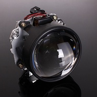 2.5" Car Mini Bi-xenon HID Projector Lens Angels Eye Headlight Shroud H1 H4 H7 Audew - LHD