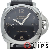 沛納海 Luminor Marina 1950 3 Days PAM00359 男士腕錶，黑色，不鏽鋼/皮錶帶，翻新，成色極佳 [二手]