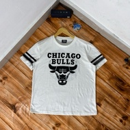 T-SHIRT N84 CH1C4G0 8ULLS WHITE SECOND