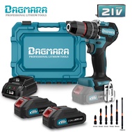 DAGMARA MT487 DCID02-18V 21V Series Cordless Impact Drill 4812 Brushless Motor 3 Models With Metal R