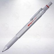 德國 洛登 紅環 rOtring 600 3-in-1 複合型筆記具: 銀色/Silver