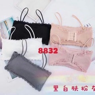 Very hot baby floral ribbed Bra 8832