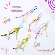 GANTUNGAN Button Keychain | Button Bagcharm | Bag Hanger | Bag Accessories