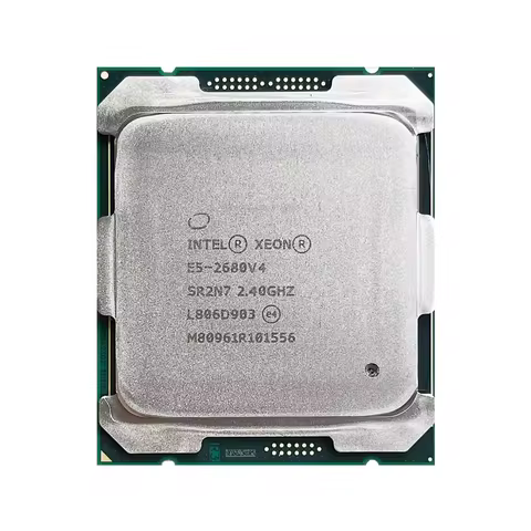 Intel Xeon E5-2680 v4 E5 2680 v4 E5 2680v4 2.4 GHz Used fourteen cores 35M 120W 14nm LGA 2011-3