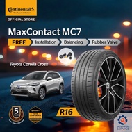 Continental Toyota Corolla Cross MaxContact MC7 UX7 UC7 215/60R17 225/50R18 (with installation) Orig