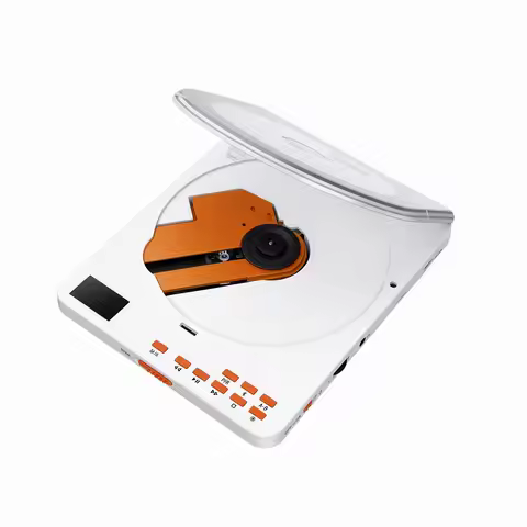 Cross-border 2025 portable CD player, portable CD player, album disc player, listening English learn
