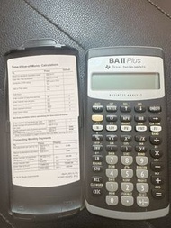 Texas Instruments BAII Plus 商業計算機
