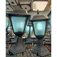 Garden Pillar 8824-S-BK