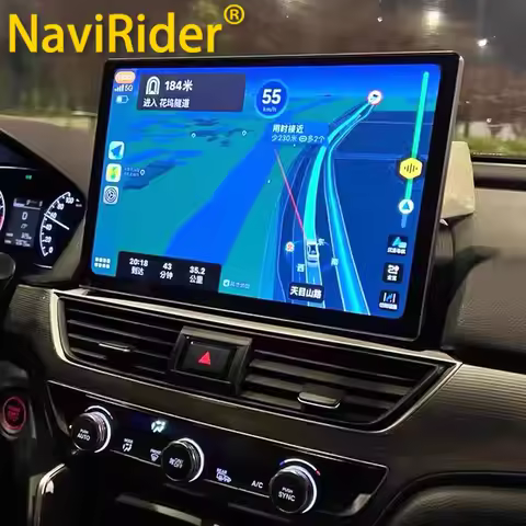 13.3'' Android 14 2K Screen For Honda Accord 2018 2019 2020 Stereo GPS Car Multimedia Video Player N