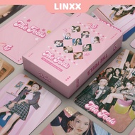 LINXX 55 Pcs TWICE Album Lomo Card Kpop Photocard  Postcard THE FEELS Series