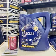 Car Engine Oil (4L) Mannol Special Plus 10W-30 Synthetic Blend (Ada Freegift Mannol)