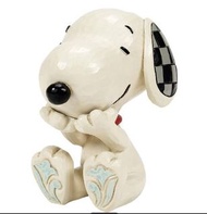 Jim Shore Snoopy with Laugh 偷笑的Snoopy
