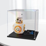 [Acrylic Display Box] Suitable for Lego 75187 BB-8 Robot Acrylic Display Box Transparent Anti-dust B