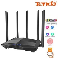 Tenda 騰達 1200Mbps 雙頻無線路由器 黑色 5天線