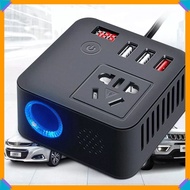 Multifunctional Car Power Inverter 12V/24V to 220V (Black) EshoppingVN