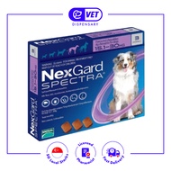 Nexgard Spectra Fleas Ticks Mites Heartworm Prevention for Large Dog (15-30Kg)