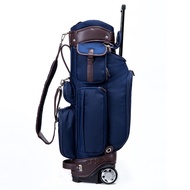 Get 7% coupon+a gift】Get free gifts/HY& POLONew Golf Bag Men's Golf Bag Lightweight Trolley with Whe