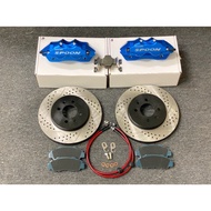 Spoon 4pot Caliper big brake kit for Honda Jazz GE6/GK5, City GM2/GM6, EG6, EK4, EK9