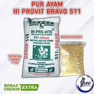 PUR AYAM BRAVO 511 50KG PUR AYAM KARUNGAN PUR AYAM PEDAGING