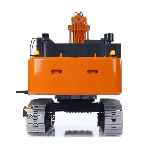 LESU 1/14 ZX490 90% Metal RC Hydraulic Excavator Aoue Radio 2Arms Heavy Digger PL18EV Lite Light Sou
