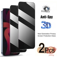 2Pcs Anti-Spy Privacy Redmi 13C Xiaomi POCO C65 Tempered Glass Protective Film Screen Protector