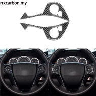 For Honda Accord 2014-2017 Carbon Fiber accessories Steering Wheel B Decoration Interior Accessories