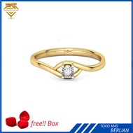 NEW BERLIAN JEWELLERY-cincin berlian eropa asli FVVS original NBJ0034