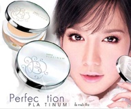 ( ส่งฟรี !! ) มิสทีน แพลทตินัม mistine number 1 platinum super powder SPF22​PA+++ แป้งตลับมิสทีน