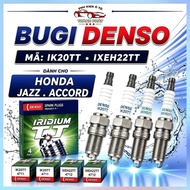 Set of 4 Genuine Denso Iridium TT Spark Plugs Code IK20TT IXEH22TT For Honda Accord Jazz/Fit Models 