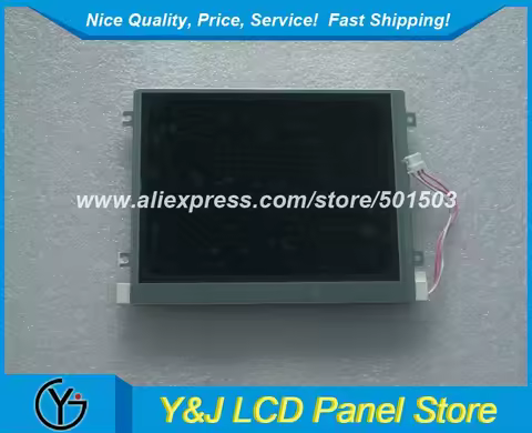 LQ064V3DG02 6.4" LCD Screen for Replacement Digital Display Module 4:3 800*600 Resolution Black Colo