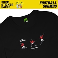 [Intergalactic X Football Screamous] Manchester United Cunha Goal Celebration Football Shirt