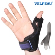 VELPEAU Breathable Spacer Fabric Reversible CMC Joint Thumb Stabilizer, Splint Spica, for Arthritis,