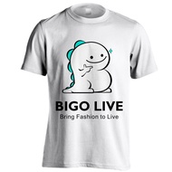 UNISEX DISTRO T-SHIRTS FOR MEN AND WOMEN BIGO LIVE 1 COOL T-SHIRTS XS - 6XL