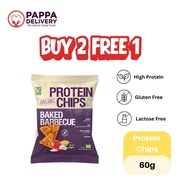 Radiant Baked Barbecue Protein Chips 60g
